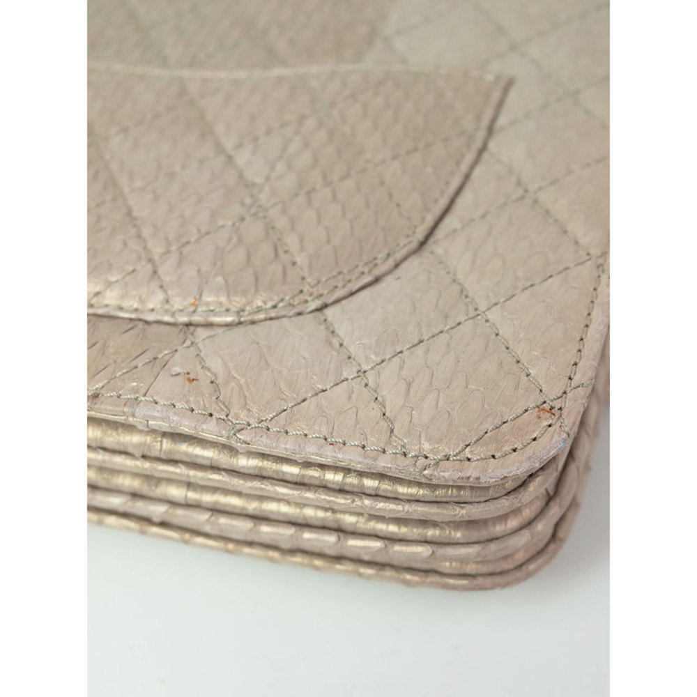 Chanel Python Chain Shoulder Bag Black - Picture 3 of 5